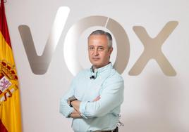 Pablo Sáez, candidato número 1 de Vox al Congreso por Valladolid.
