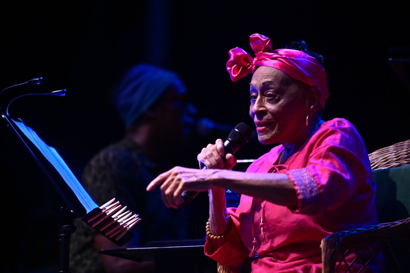 Las imágenes de la despedida mundial de Omara Portuondo en el Universijazz