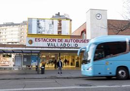 Imagen de archivo de la estación de autobuses de Valladolid.