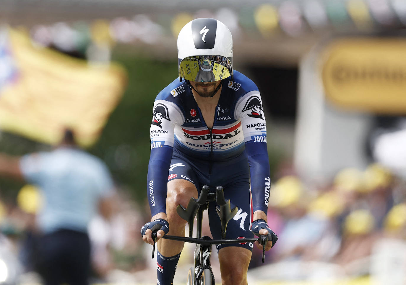 Los cascos más raros del Tour de Francia