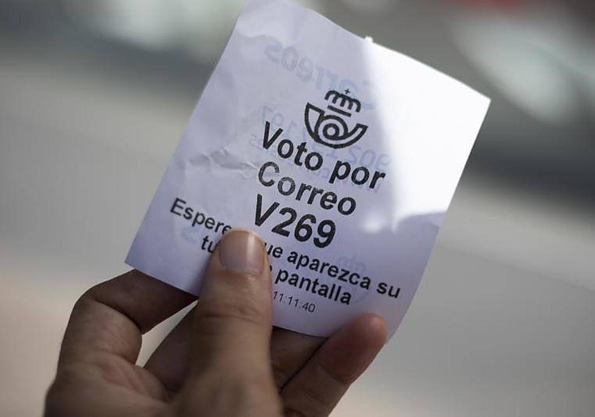 CCOO considera que el voto por correo «está garantizado»: «Hay garantías absolutas»