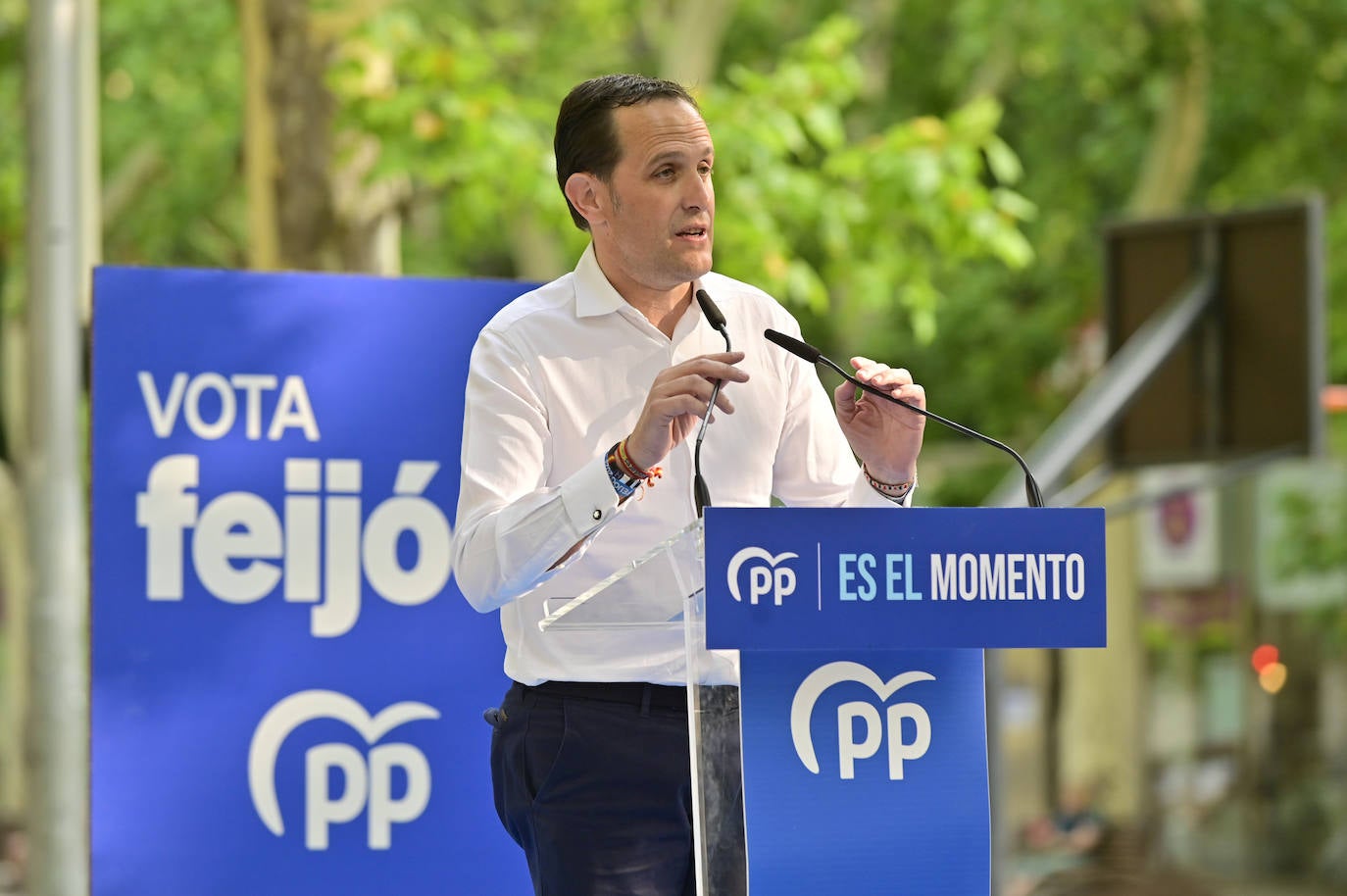 El final de campaña del PP en Valladolid