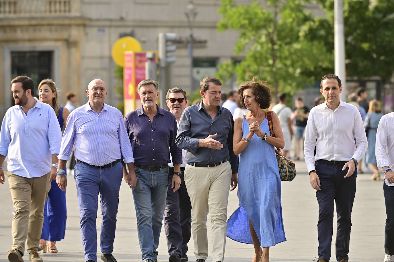 El final de campaña del PP en Valladolid