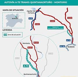 El Estado licita otro de los tramos de la autovía entre Aguilar y Burgos
