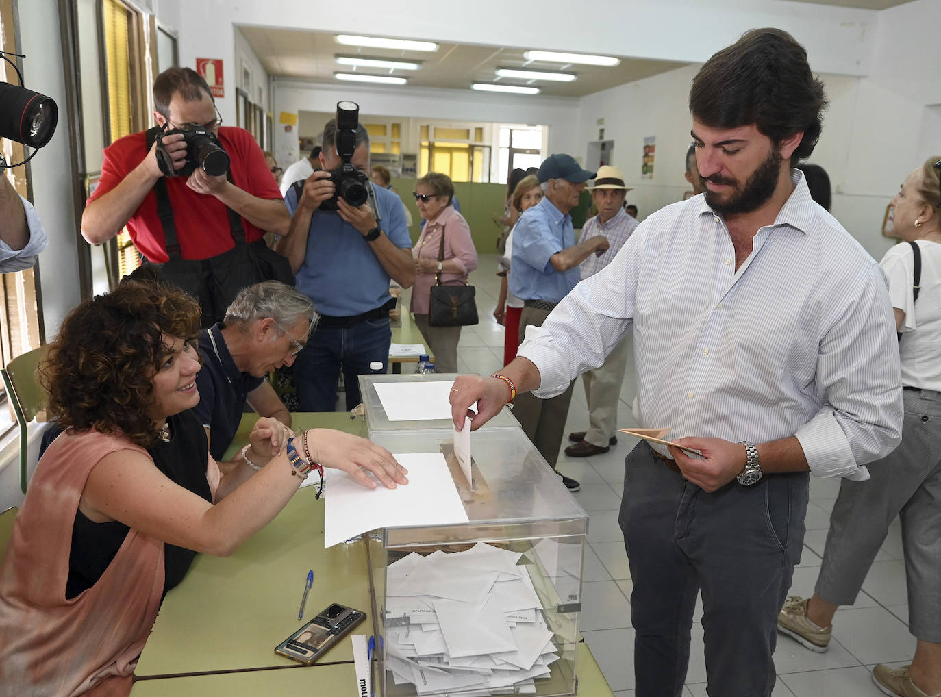 Jornada electoral en Valladolid
