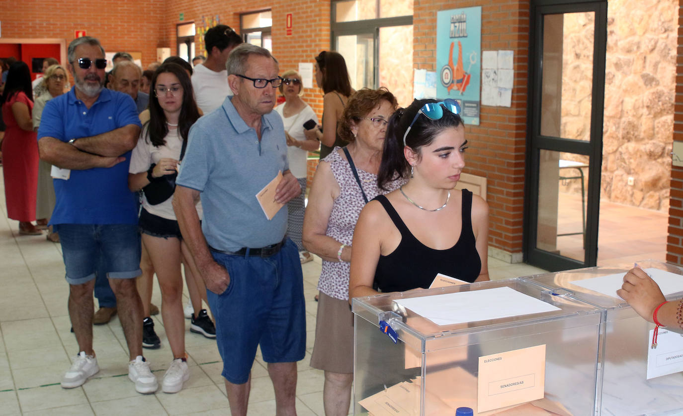 Votación en la provincia de Segovia