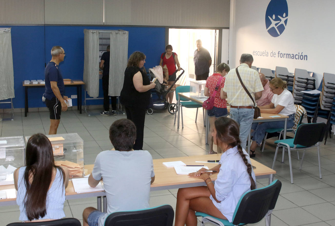 Mañana de votación en Segovia capital