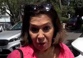 La madre de Elena Tablada.
