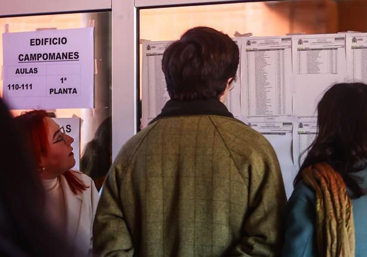 Examen de médicos Mir.