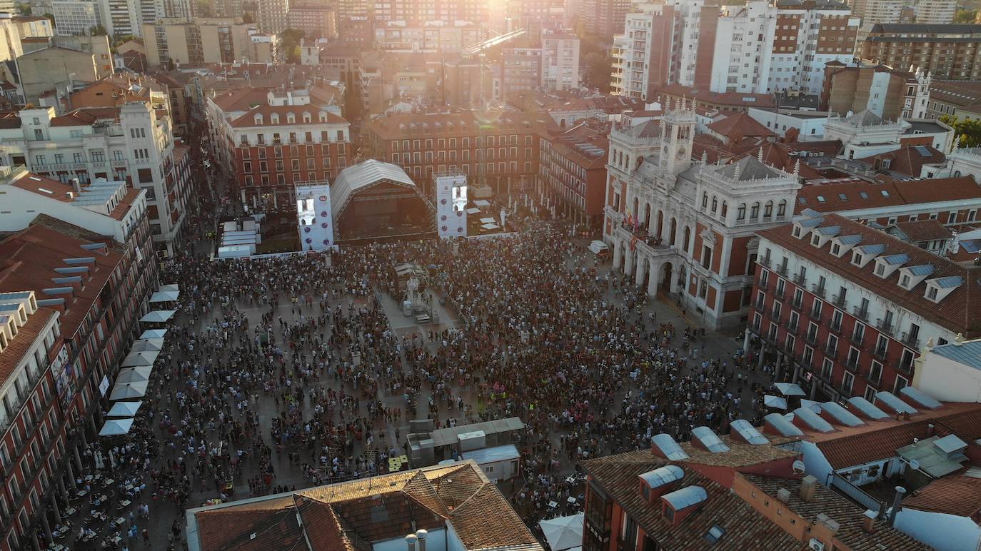 Vistas de Valladolid desde el dron de la Policía Local