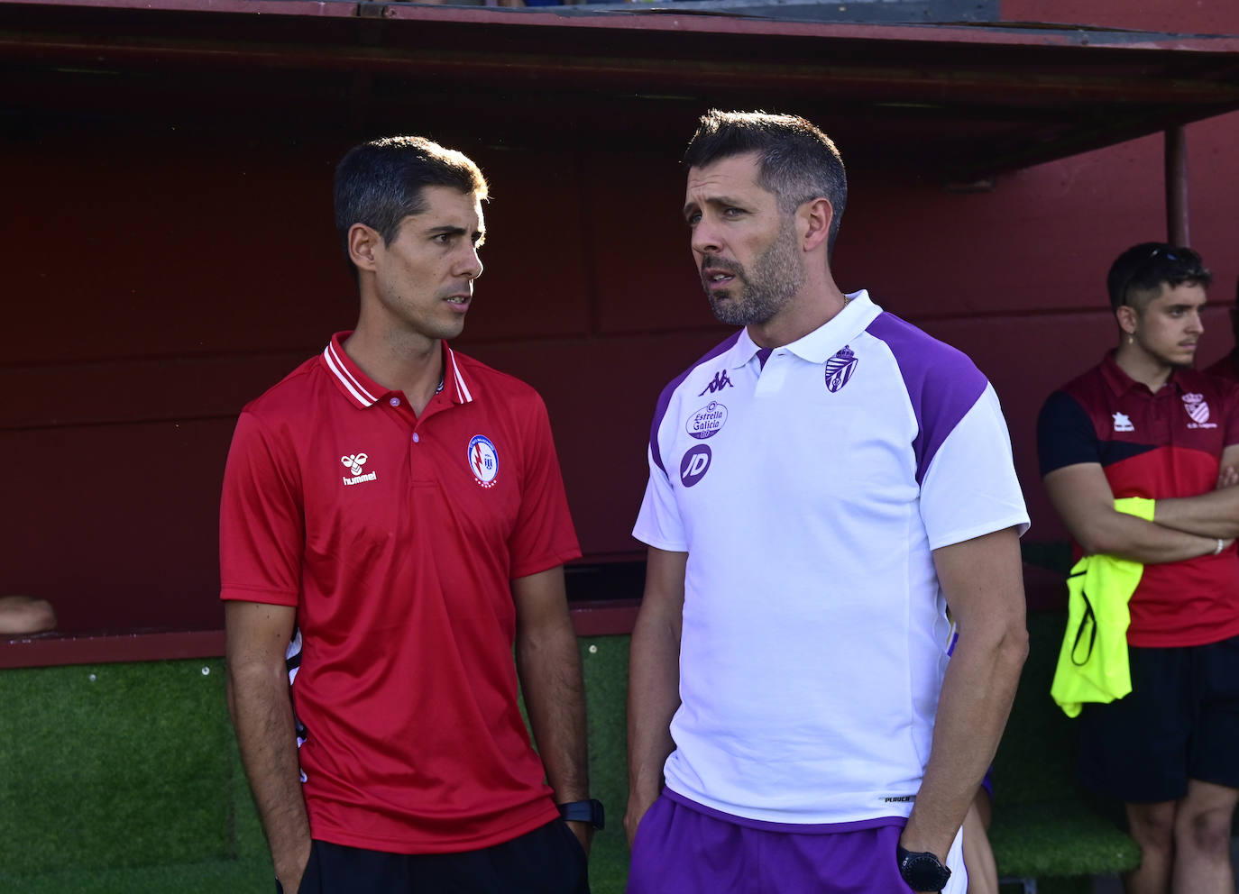 El partido amistoso del Real Valladolid en imágenes