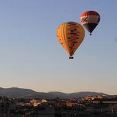 Los paseos en globo aumentan las pernoctaciones en Segovia