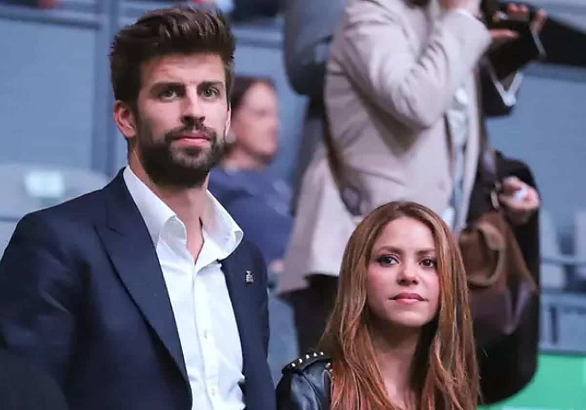Shakira con Gerard Piqué, en una imagen de archivo.