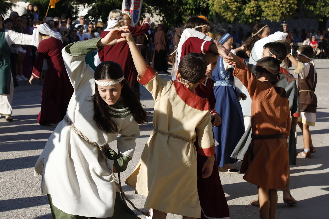 Los vecinos de Campaspero salen a la calle para hacer su recreación histórica