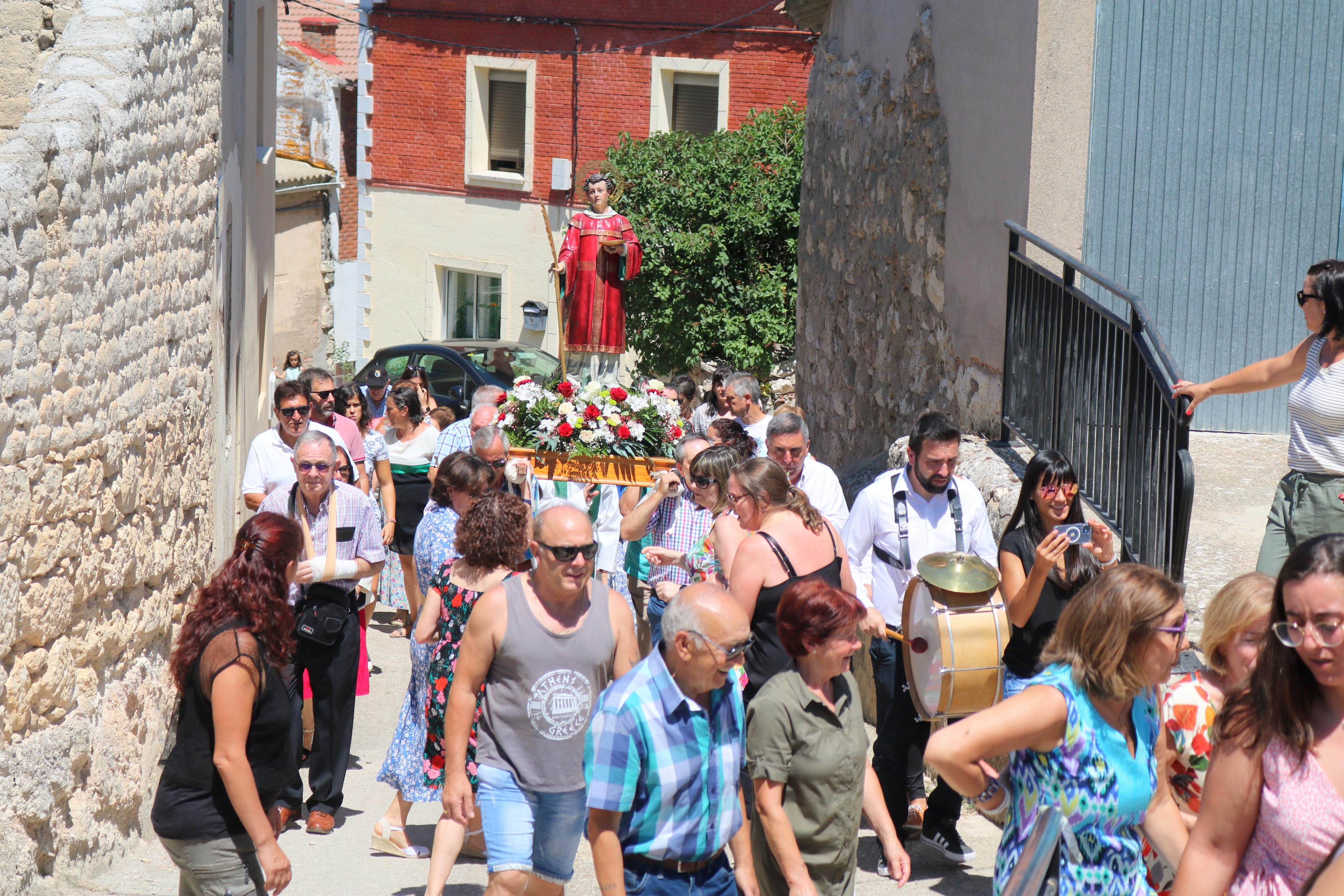 Cobos de Cerrato, fiel a San Román