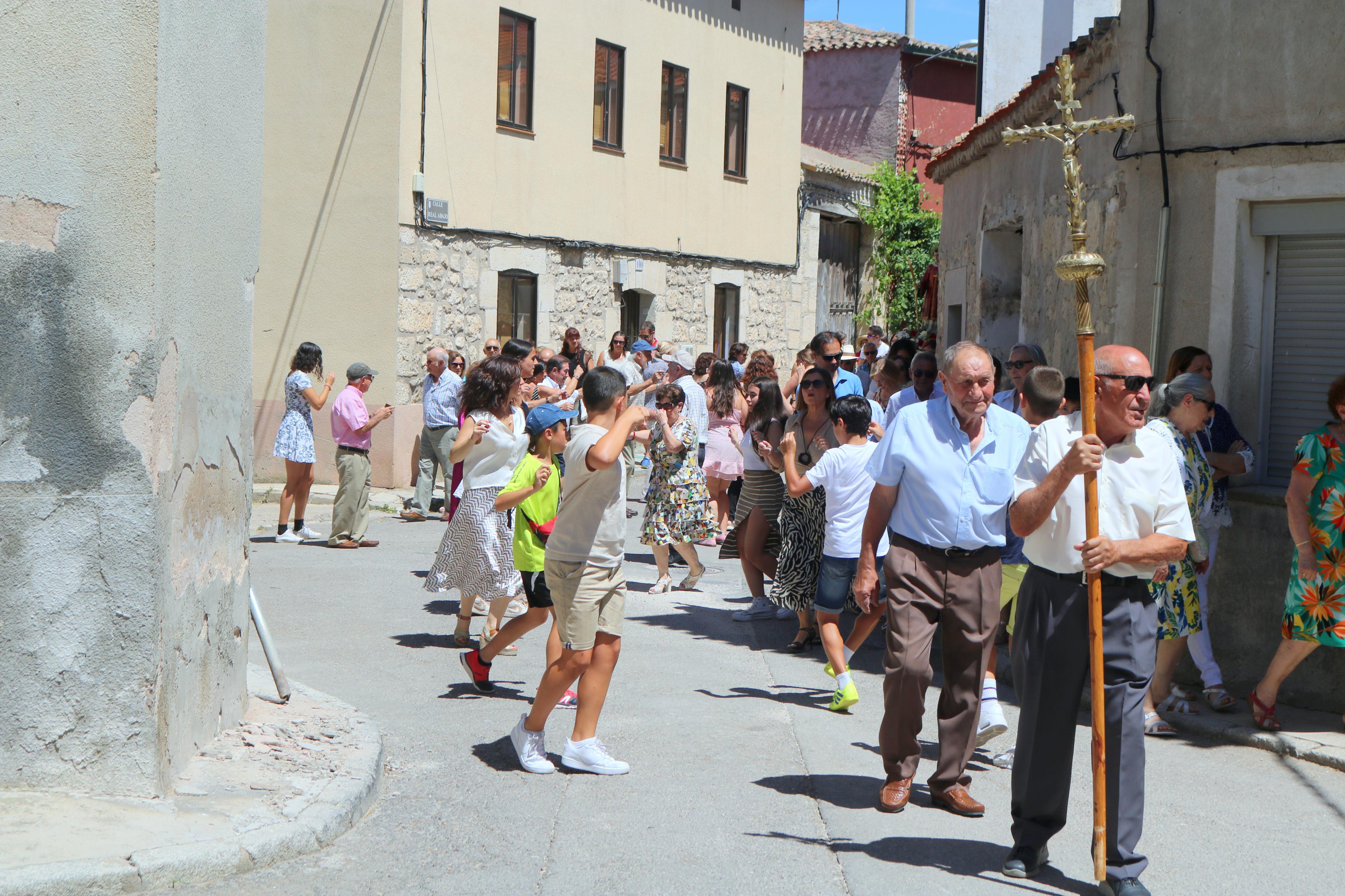 Cobos de Cerrato, fiel a San Román