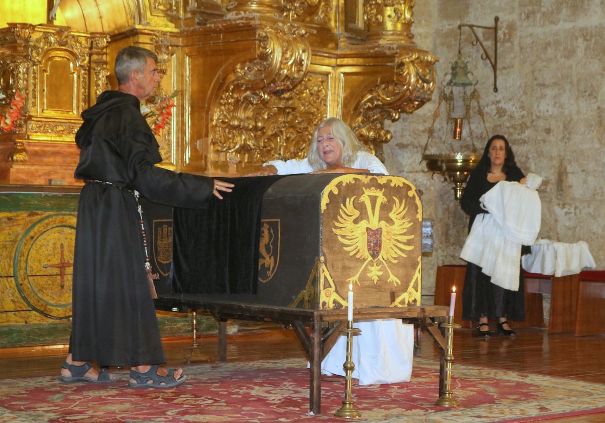 HORNILLOS DE CERRATO RECIBE A LA REINA JUANA I DE CASTILLA