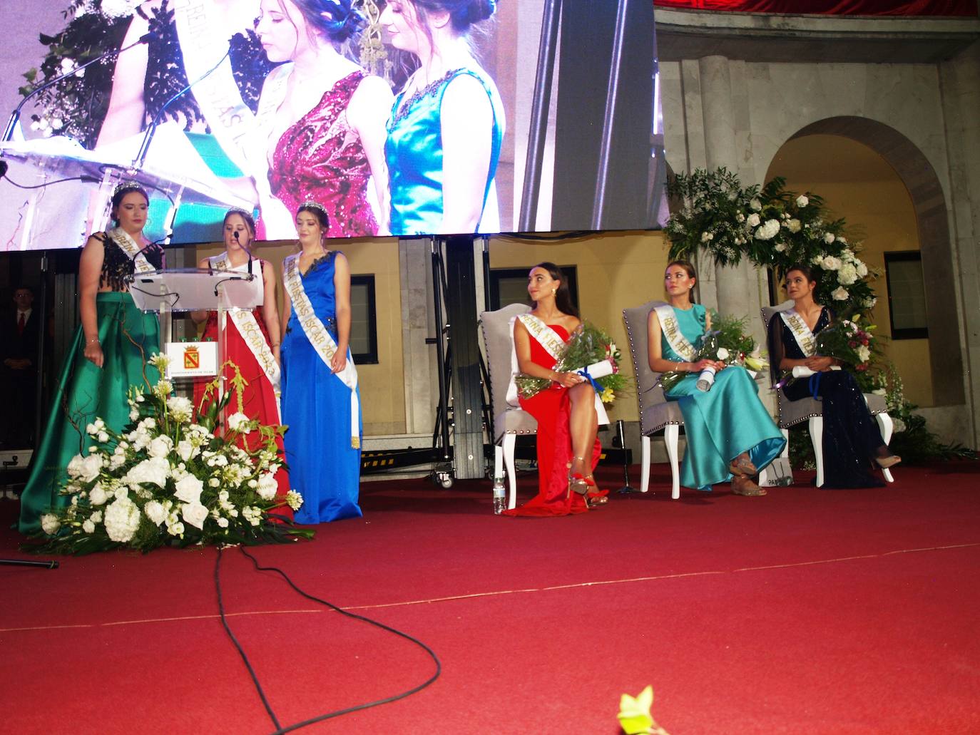 Pregón y proclamación de las reinas de las fiestas de Íscar