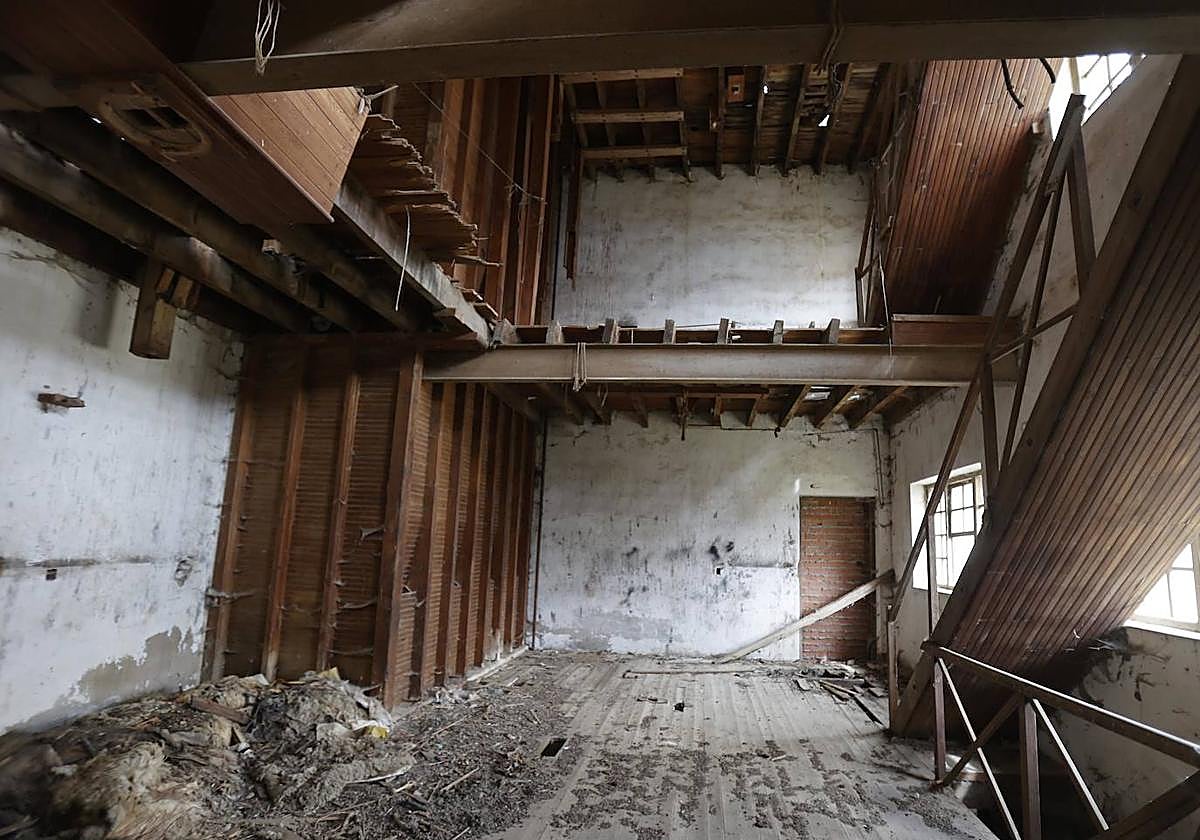 Imagen de archivo de la harinera de Paredes de Nava, sometida también al proyecto Rehabitare.