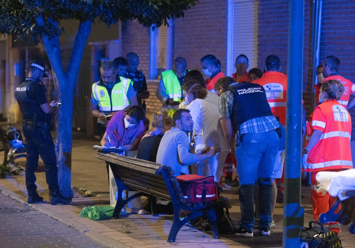 Explosión en un edificio de viviendas en la calle Goya de Valladolid