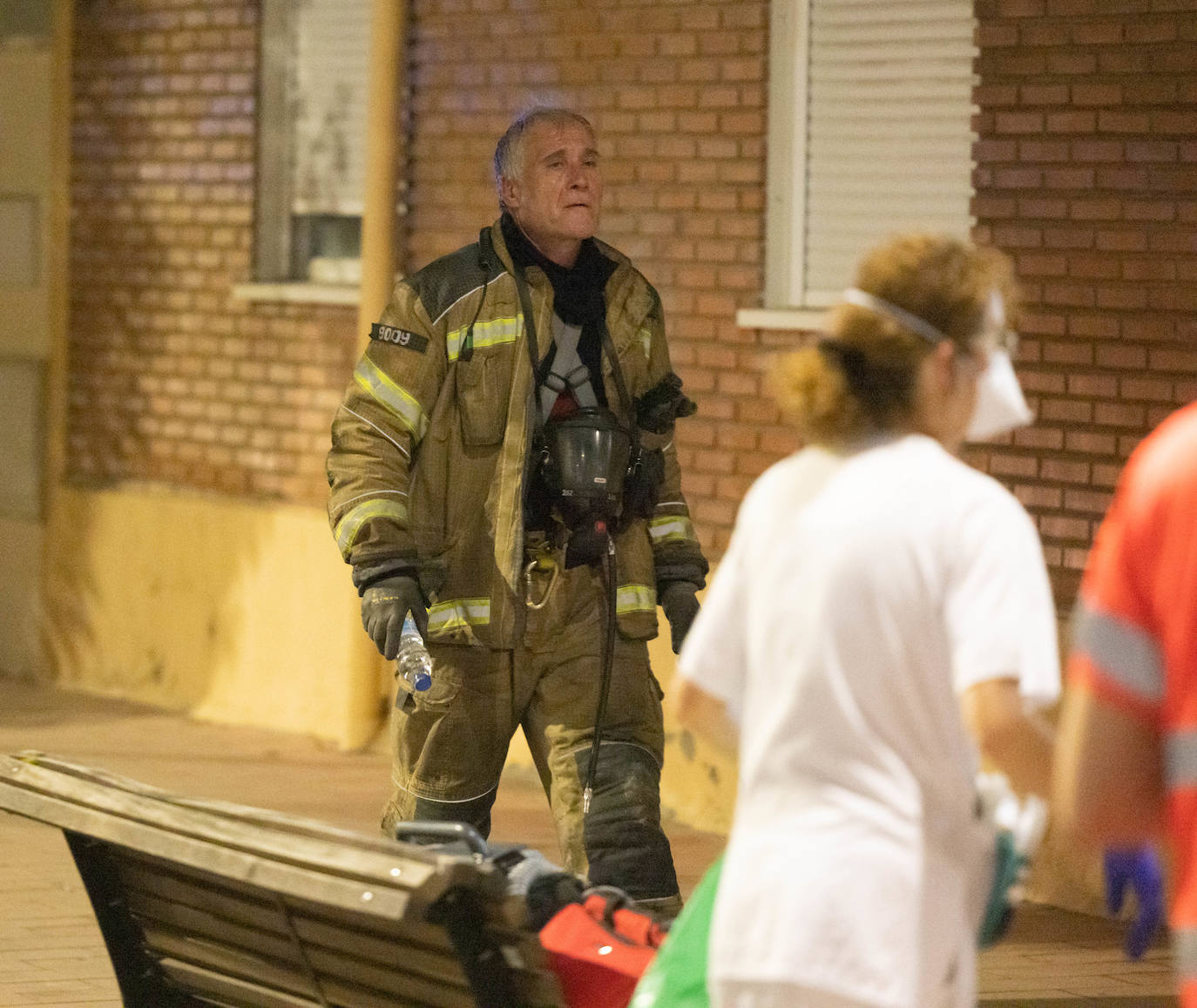 Explosión en un edificio de viviendas en la calle Goya de Valladolid