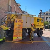 Laguna de Duero estrena nueva motobomba de incendios para Protección Civil