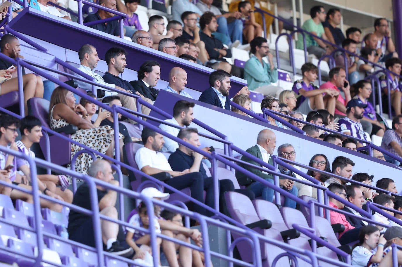 La victoria del Real Valladolid ante el Rayo Vallecano, en imágenes