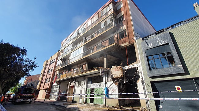 Imagen después - Estos han sido los daños de la explosión en la calle Goya 32