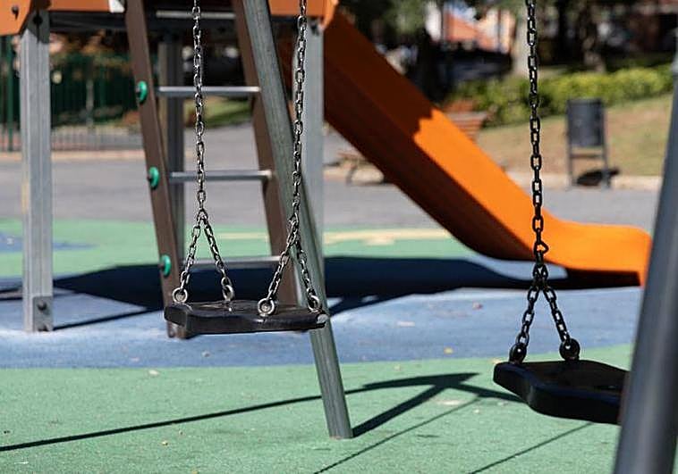 Parque 'Patricia' en el barrio de Pajarillos donde se produjo el incidente entre dos padres.