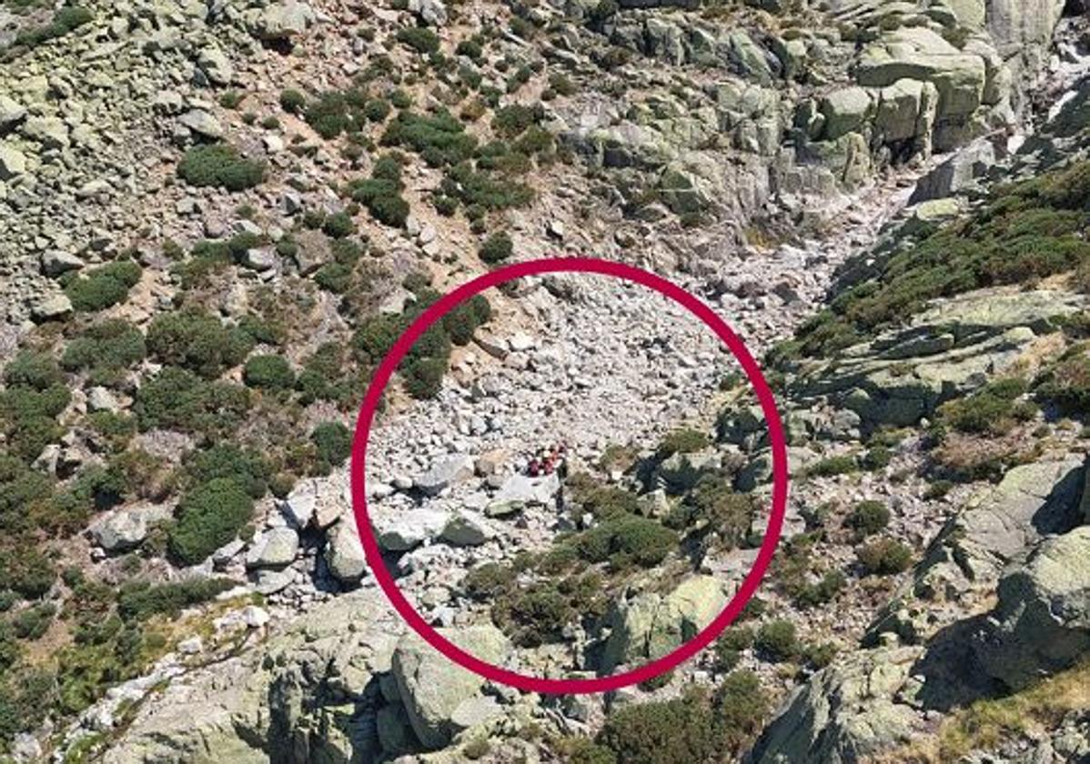 Rescatan a seis montañeros en el Pico Almanzor de Gredos