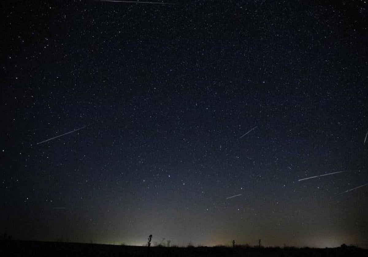 Lluvia de Perseidas en Valladolid.