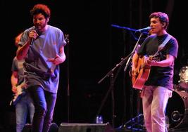 Concierto del grupo Taburete en Medina del Campo hace dos años.