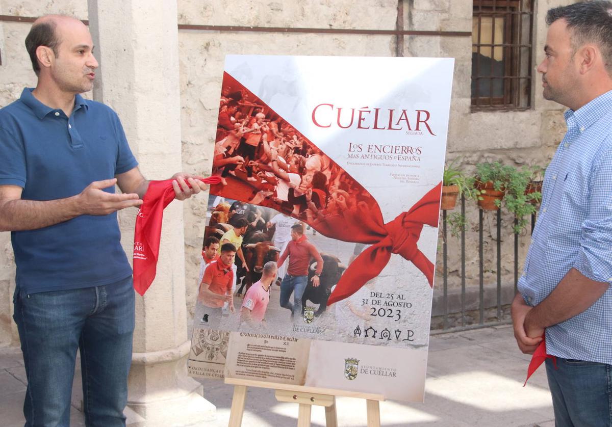 Presentación del cartel de las fiestas de Cuéllar.