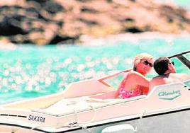 Lady Di y Dodi Al-Fayed, en una de sus escapadas a Saint Tropez.