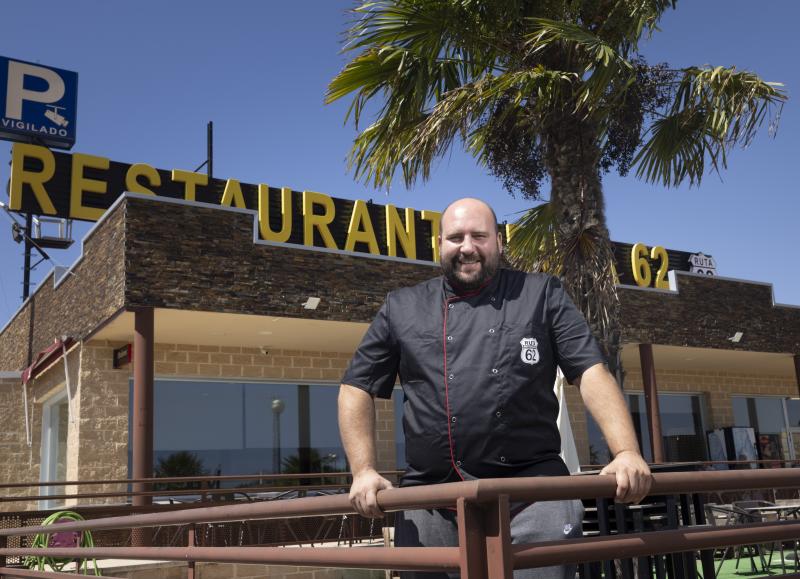 Sergio Rodríguez, propietario del Bar-Restaurante Ruta 62