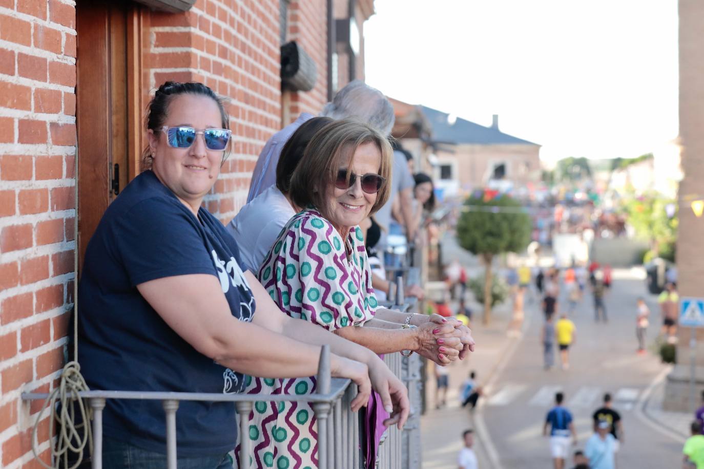El segundo encierro de toros de La Seca, en imágenes