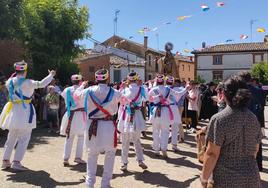 La procesión en Gatón de Campos, este sábado.