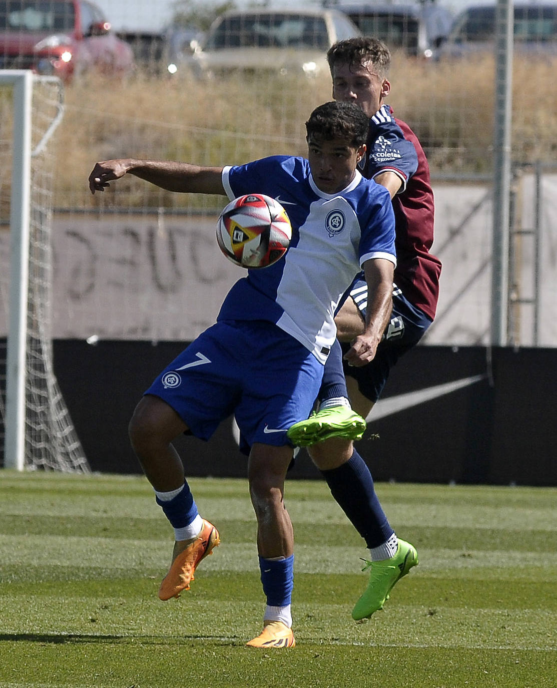 Amistoso entre la Segoviana y el Atleti B