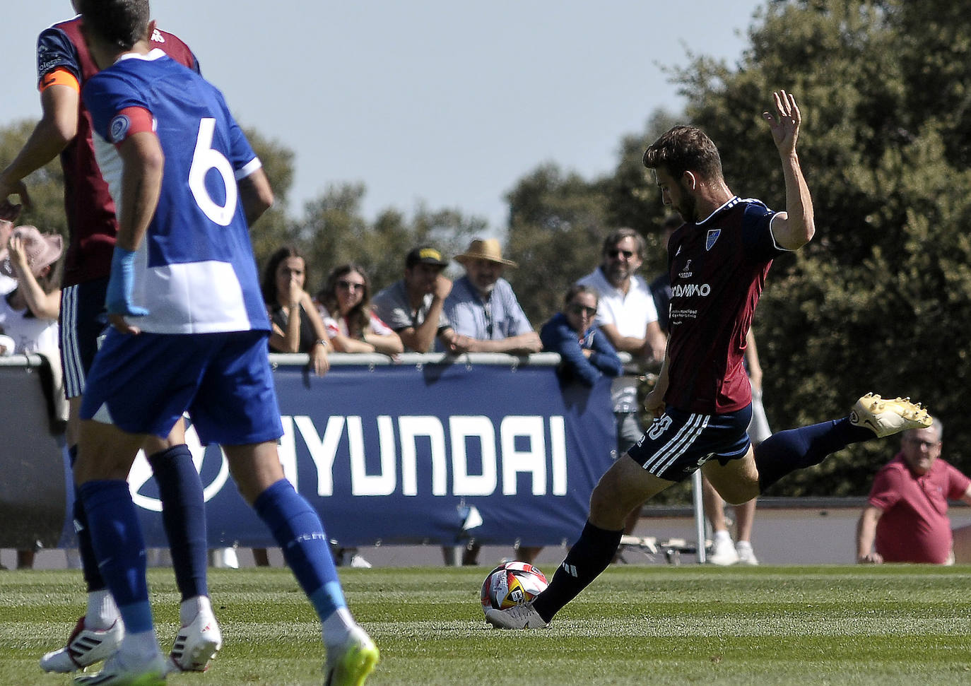 Amistoso entre la Segoviana y el Atleti B