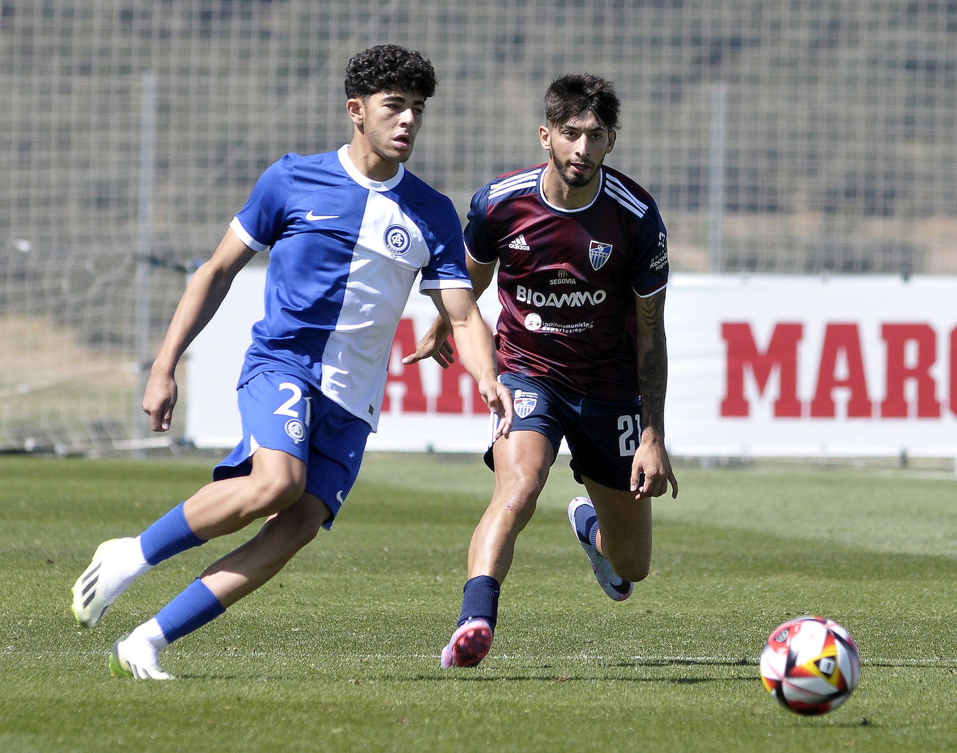 Amistoso entre la Segoviana y el Atleti B