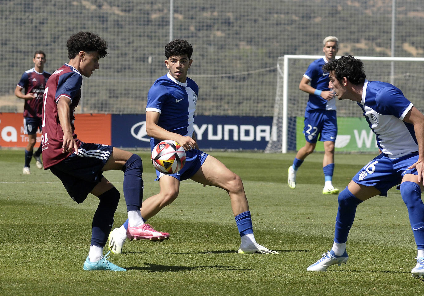 Amistoso entre la Segoviana y el Atleti B