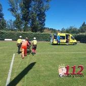 Rescatada una mujer de 54 años en la Montaña Palentina