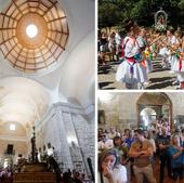 La Virgen de Alconada de Ampudia regresa a casa para reinaugurar su monasterio