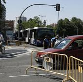 Cierran el acceso a Poniente desde Isabel la Católica durante una semana