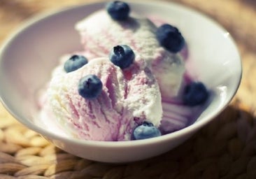 Helado de 'cheesecake' en cinco minutos