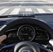 La información de tráfico a la vista del conductor gracias al dispositivo Head-Up Display