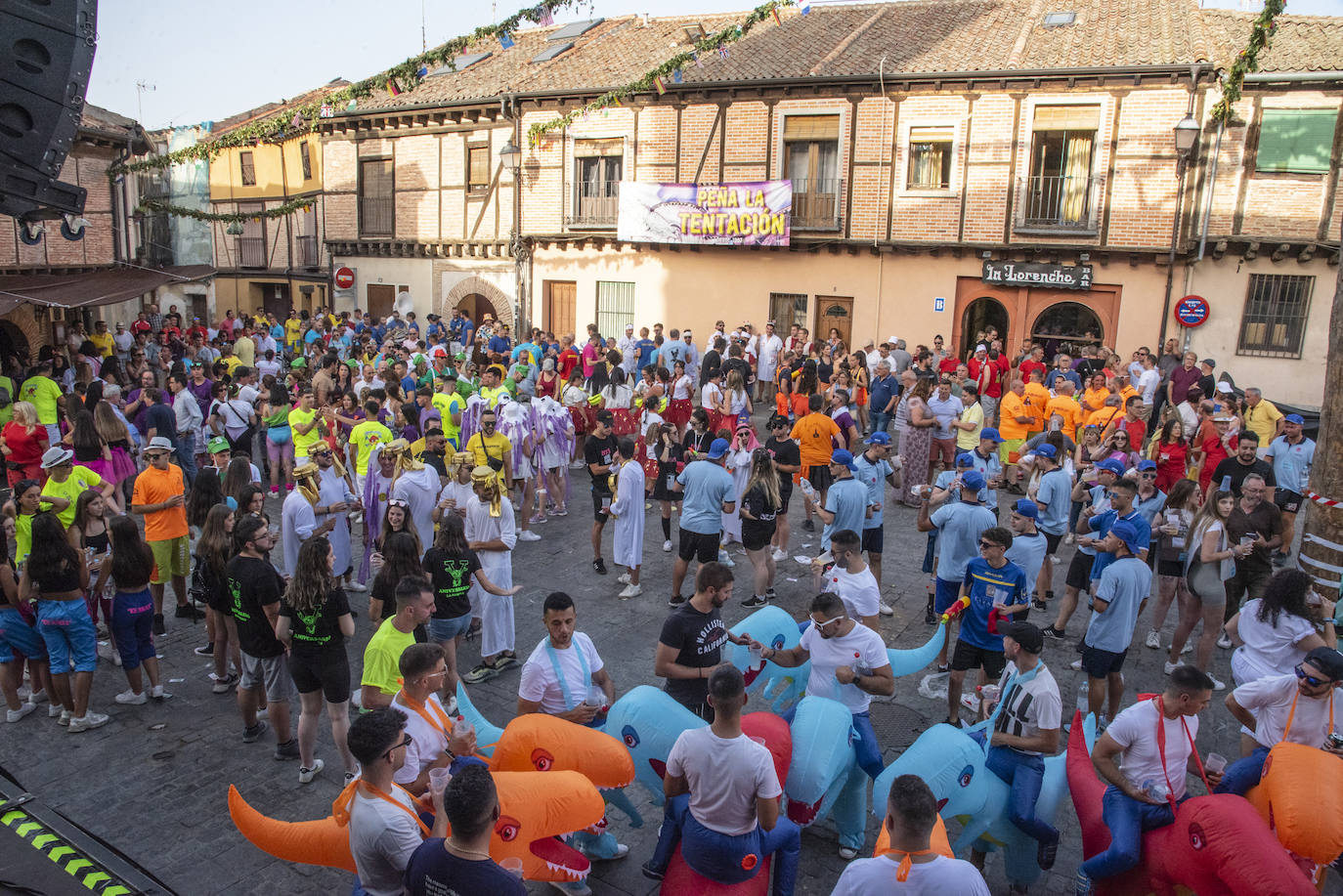 Inicio de las fiestas de San Lorenzo