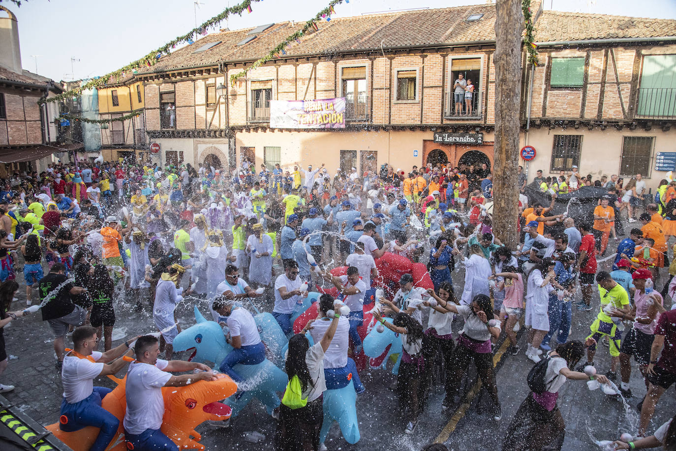 Inicio de las fiestas de San Lorenzo