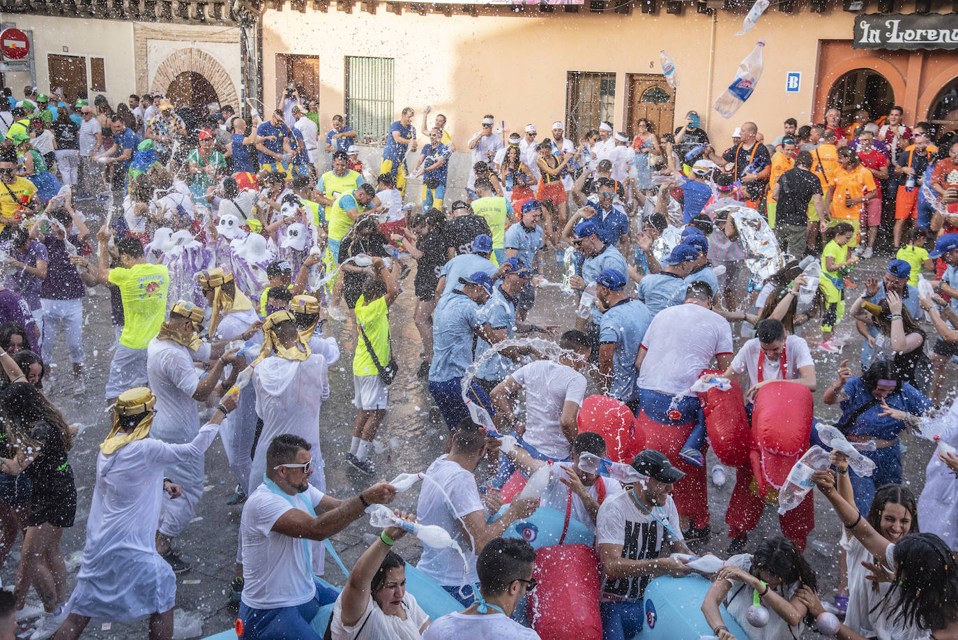 Inicio de las fiestas de San Lorenzo