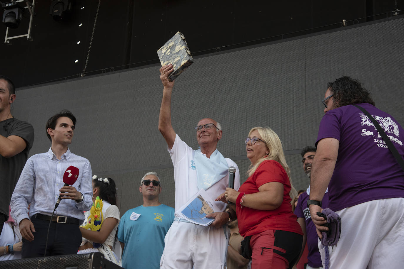 Inicio de las fiestas de San Lorenzo